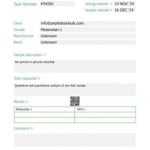 MT-1 Reagent - High Purity Polypeptide Research Reagent (10mg) - Image 3