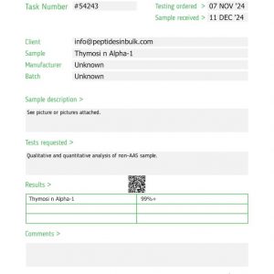 Thymosin Alpha-1 Acetate - High Purity Immune Signaling Reagent (10 vials) - Image 3